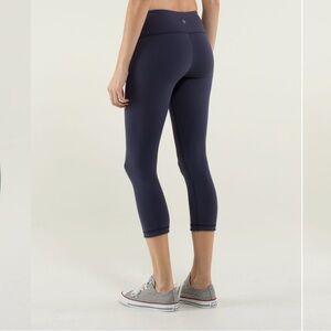Lululemon Wunder Under Crop *Reversible
